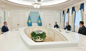 Президент Дүниежүзілік допингке қарсы агенттік президенті Витольд Баньканы қабылдады