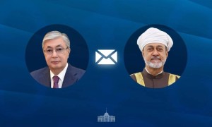 Президент Оман Сұлтанына құттықтау жеделхатын жолдады
