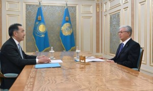 Мемлекет басшысы Бақытжан Сағынтаевты қабылдады