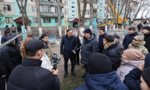 Тараз қаласындағы өртке байланысты төтенше жағдай жарияланды