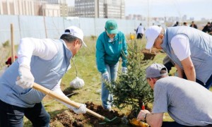 Елорданың коммуналдық қызметтері «Таза Қазақстан» акциясына жаппай қатысты