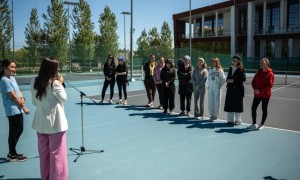 Аналар күні: Үлкен теннистен мастер-класс ұйымдастрылды