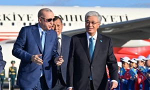 Мемлекет басшысы Түркия Президенті Режеп Тайип Ердоғанды қарсы алды
