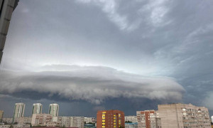 Ақтөбені дүлей дауыл басып, жұртты жарықсыз, сусыз қалдырды (ВИДЕО)