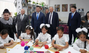 Түркістанда Ыбырай Алтынсарин атындағы балалар кітапханасының заманауи ғимараты ашылды