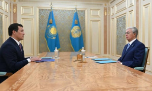 Қасым-Жомарт Тоқаев жаңадан тағайындалған елші Әлібек Бақаевты қабылдады