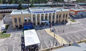 Түркістан облысында жаңартылған «Түлкібас» теміржол вокзалы пайдалануға берілді