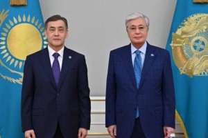 Мемлекет басшысы ШЫҰ бас хатшысы Нұрлан Ермекбаевты қабылдады