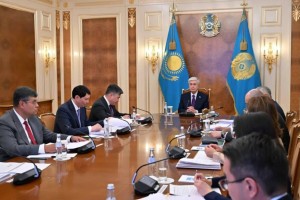 Мемлекет басшысы Ұлттық банктің жылдық есебін қабылдады