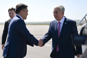 Президент Қасым-Жомарт Тоқаев Шымкент қаласына келді