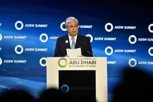 Президент «Абу Дабидің орнықты даму апталығы» саммитінде бірінші болып cөз сөйледі
