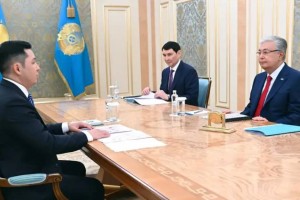Президент  Ренат Бектұровты қабылдады