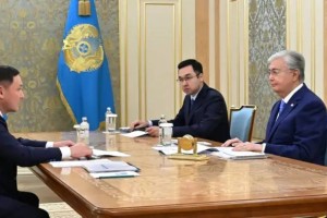 Мемлекет басшысы Туризм және спорт министрі Ермек Маржықпаевты қабылдады
