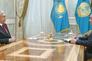 Мемлекет басшысы  Ермек Сағымбаевты қабылдады