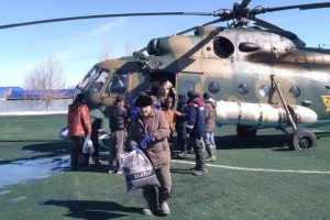 Ақтөбеде су ортасында қалып, тікұшақ сұраған ауылдың халқын көшіріп жатыр
