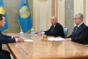 Президент Жоғары аудиторлық палата төрағасы Әлихан Смайыловты қабылдады