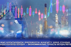 Жыл қорытындысы: Өнеркәсіптік жаңғырту және отандық өндірушілерді қолдау – экономикалық тұрақты өсудің негізі 