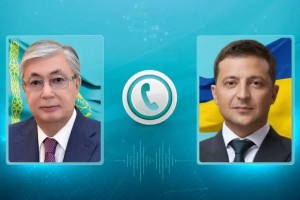 Владимир Зеленский Қасым-Жомарт Тоқаевқа ризашылығын білдірді