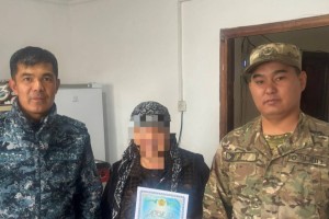 Қарттар күні сотталушы анасымен кездесті