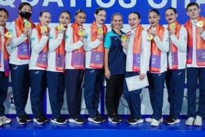 Қазақстан құрамасы артистік жүзуден Азия чемпионатының Кубогын жеңіп алды