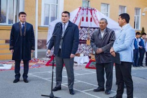 Көкбастау ауылының Амангелді мектебінде «ЭTNO – AUYL» кешені ашылды