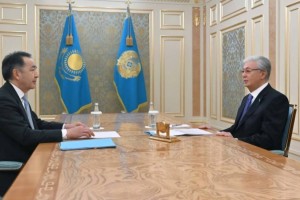 Мемлекет басшысы Бақытжан Сағынтаевты қабылдады