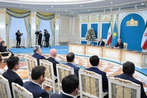 Еуропа мен Қытай арасында құрлық арқылы тасымалданатын жүктің шамамен 85 пайызы Қазақстан арқылы өтеді