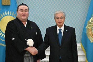 Президент Қасым-Жомарт Тоқаев сумошы Ерсін Балтағұлмен кездесті