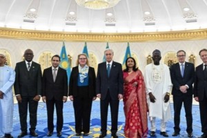 Қасым-Жомарт Тоқаев бірқатар мемлекеттің елшілерінен сенім грамоталарын қабылдады