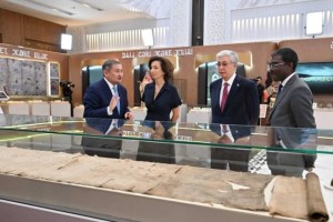 Мемлекет басшысы Алтын Орда мұрасына арналған тақырыптық көрмемен танысты