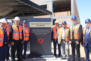 Түркістан: Арыста француздық Alstom компаниясының жаңа сервистік депосы салынуда