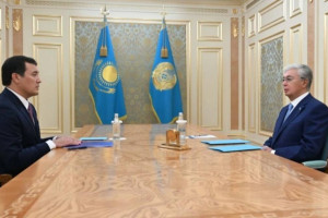 Қасым-Жомарт Тоқаев жаңадан тағайындалған елші Әлібек Бақаевты қабылдады
