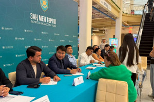 Сарыарқа ауданында «Заң түні» әлеуметтік акциясы өтті