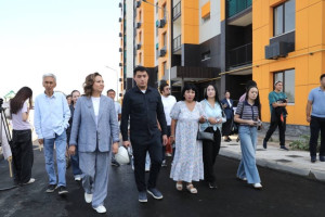 Қалқаман-2 шағын ауданында 594 пәтері бар тұрғын үйді салып бітті