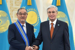 Қасым-Жомарт Тоқаев бір топ қоғам қайраткерін мемлекеттік наградалармен марапаттады