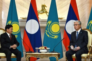 Қазақстан Президенті Лаоспен ықпалдастықты күшейтуге болатын бағыттарды атады