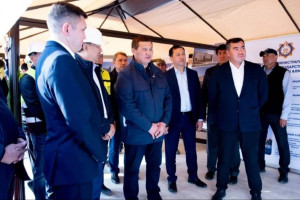 Нұрлыбек Нәлібаев «Кеген» өткізу пунктіне барып, нысанды дер кезінде аяқтауды тапсырды