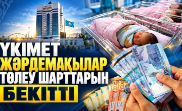 Үкімет жәрдемақылар төлеу шарттарын бекітті