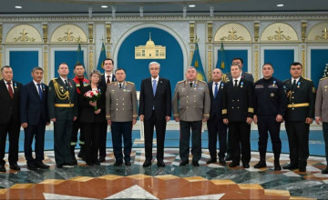 Президент құтқару саласы қызметкерлерін мемлекеттік наградалармен марапаттады