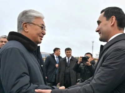 Түрікменстан Президенті Қазақстанға мемлекеттік сапармен келді