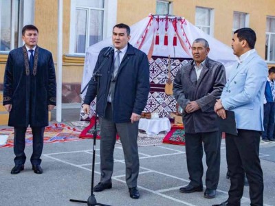 Көкбастау ауылының Амангелді мектебінде «ЭTNO – AUYL» кешені ашылды