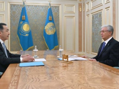 Мемлекет басшысы Бақытжан Сағынтаевты қабылдады