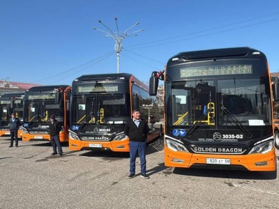 Таразда қоғамдық көлік үш жылда екі есеге жаңарды