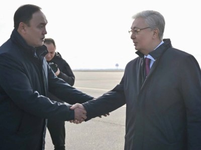 Мемлекет басшысы Жамбыл облысына жұмыс сапарымен барды