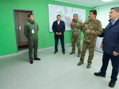 Бектенов Абай облысындағы «Семей орманы» резерватында өртке қарсы цифрлық жүйені тексерді