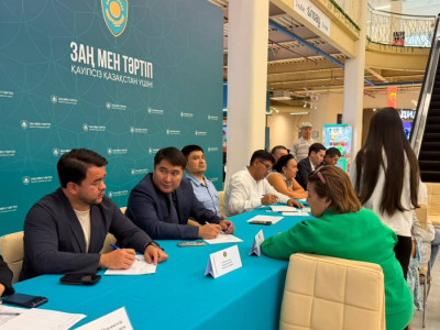 Сарыарқа ауданында «Заң түні» әлеуметтік акциясы өтті