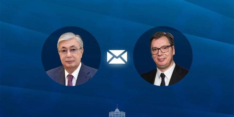Қасым-Жомарт Тоқаев Александр Вучичті Сербияның Мемлекеттілік күнімен құттықтады