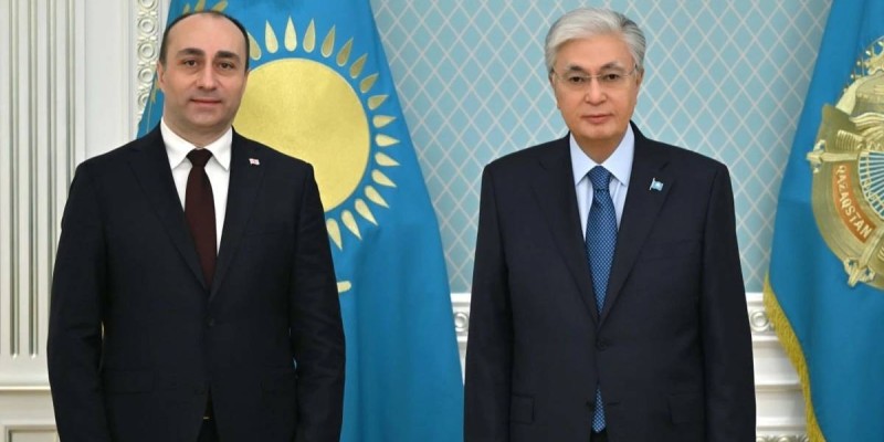 Президент Грузияның Ішкі істер министрі Гела Геладзені қабылдады