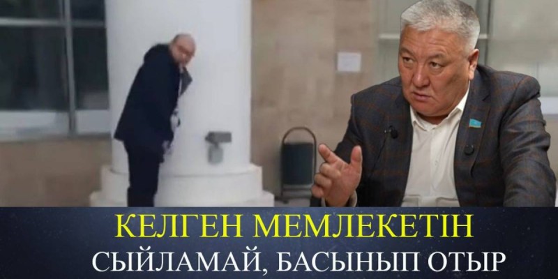 «Қазір бұлар басыңа дәрет шалса...». Депутат қытай азаматының әрекетіне баға берді (ВИДЕО)