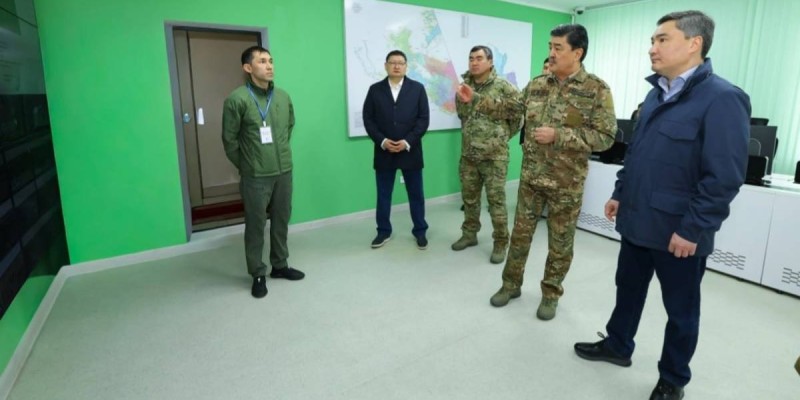 Бектенов Абай облысындағы «Семей орманы» резерватында өртке қарсы цифрлық жүйені тексерді